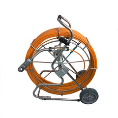 50mm Pan Tilt Pipe Inspection Camera for Underwater Wells 8 Inch AHD Monitor with Screen 20m to 60m with Sewer Camera Parts