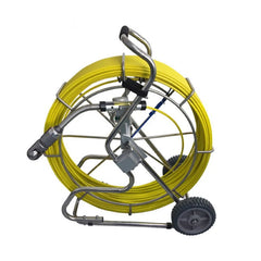 60m Sewer Camera Inspection 45mm Dual Lens Sewer Inspection Camera HD DVR System Meter Counter Borescope Camera with Rotation