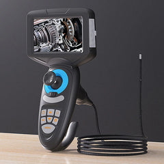 2.8mm Fiber Optic Light 4.5 Inch Hd Handheld Display Single Dual Lens Inspection Camera Borescope Industrial Endoscope