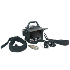 60m to 150m 1080p Sewerage Pipe Inspection Camera 50mm Pan-Tilt Rotating Waterproof Endoscope Cameras 10 Inch AHD Screen