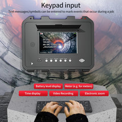 Cctv Sewer Inspection IP68 Waterproof 512HZ Locator Video Pipe Inspection Borescope Camera Drain Pipe Plumbing I