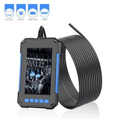 Inspection Borescope 5.5mm 1M Dual Lens Borescope Pipe Inspection Pipe Camera DVR car industrial endoscope inspection camera