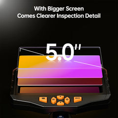 High Definition Dual Lens Industrial Endoscope 5.5mm Automotive Repair Industrial Pipeline Maintenance 4.5 Inch Megapixel Nts300