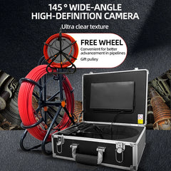 20M-50M 9inch23mm HD Camera IP68 Waterproof Industrial Endoscope 7mm Pipe and Cable 9 Inch Drain Sewer Pipe Inspection Camera