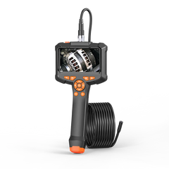 4.3'' LCD Endoscope Camera with Light Handheld Borescope IP67 Waterproof Snake Camera Sewer Inspection Camera for Car Pipe