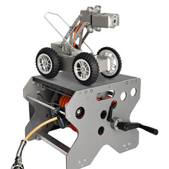 Underwater CCTV Sewer Pipe Inspection Crawler Robot PTZ Camera for 200mm to 3500mm