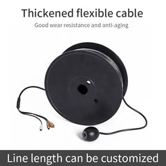 100m Digital Water Well Camera IP68 Outdoor Underwater Inspection Camera CCTV Borehole Monitoring Waterproof Deep Water Well Ca