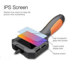 P10 Industrial Pipe Endoscope 3.9mm 5.5mm 8mm 2.8 Inch Ips Color HD Screen 1080P for Vehicle Pipe Camera Endoscope