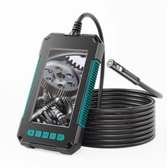 Industrial Endoscope Camera 4.3" IPS Screen HD1080P Single Dual Lens Pipe Car Inspection Borescope IP68 Waterproof LEDs 2600mAh