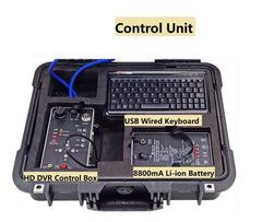 50m Waterproof Portable Drain Camera Sewer Inspection 40mm Sewer Pipe Inspection Camera 10inch Screen Pipeline Inspection Camera