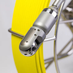 Rotation 45mm Dual Camera Lens Drain Sewer Pipe Inspection Camera 120M Industrial Endoscope HD DVR System Plumbing Camera