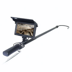 5M Carbon Fiber Pole 23MM Diameter Snake Tube Camera 4.3 Inch Touch Monitor Intercom Infrared Life Detector Video Life Detector