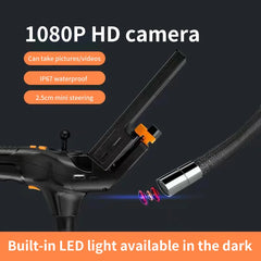Car Maintenance Endoscope 3 Meters 8 Inches, 360 -Degree Rotation 1080P Car Engine Carbon Accumulation Nd Sewer Inspection