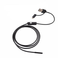 High definition Android mobile phone endoscope camera for industrial vehicle inspection, pipe, air conditioner, engine probe, adjustable lighting, 8mm, 5mm