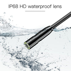 P10 Industrial Pipe Endoscope 3.9mm 5.5mm 8mm 2.8 Inch Ips Color HD Screen 1080P for Vehicle Pipe Camera Endoscope