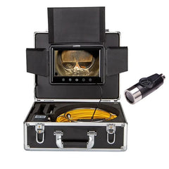 7 Inch Hd Endoscopic Camera Portable Led Light Source for Endoscope Double Lens Endoscope Camera Sewer Crawler Camera