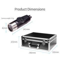 7 Inch Hd Endoscopic Camera Portable Led Light Source for Endoscope Double Lens Endoscope Camera Sewer Crawler Camera
