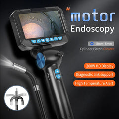 Factory 180 Degree Steering Endoscope Articulating Borescope 5 Inch 6mm 3.9mm Articulating Drain Pipe Inspection Video Borescope