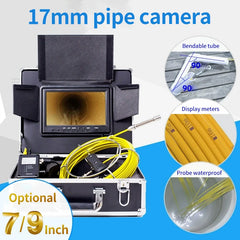 20m Cable 7'' Tft Lcd Sewer Pipe Inspection Camera System Kit Color Sony 1/3 Ccd Borescope Endoscope Sewer Camera Tube Snake Cam