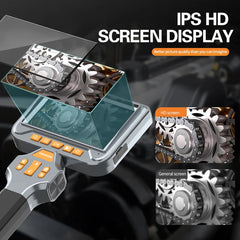 Factory Customized 6mm Lens 5 Inch Handle Inspection Borescope Camera Multi Vehicle Diagnostic Tool Scope for Industrial