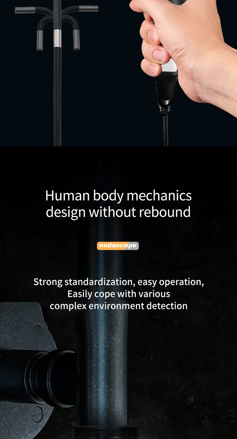 Handheld rotating mobile endoscope 6mm 8mm 1920*1440 | Leweishi