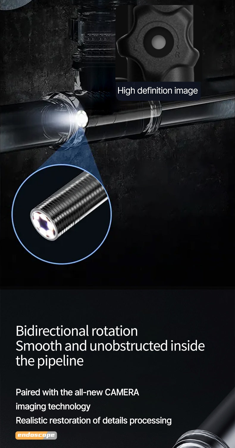 Handheld rotating mobile endoscope 6mm 8mm 1920*1440 | Leweishi