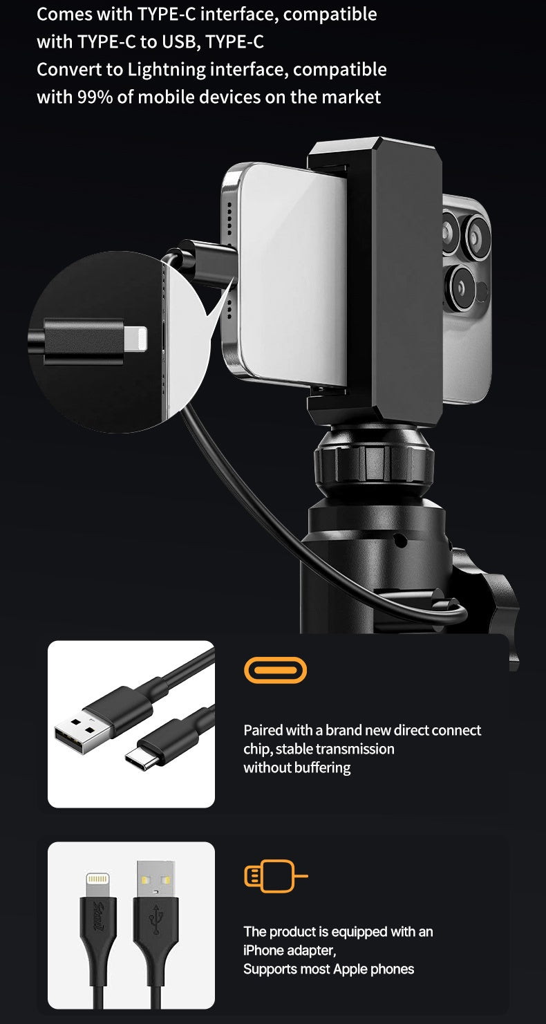 Handheld rotating mobile endoscope 6mm 8mm 1920*1440 | Leweishi