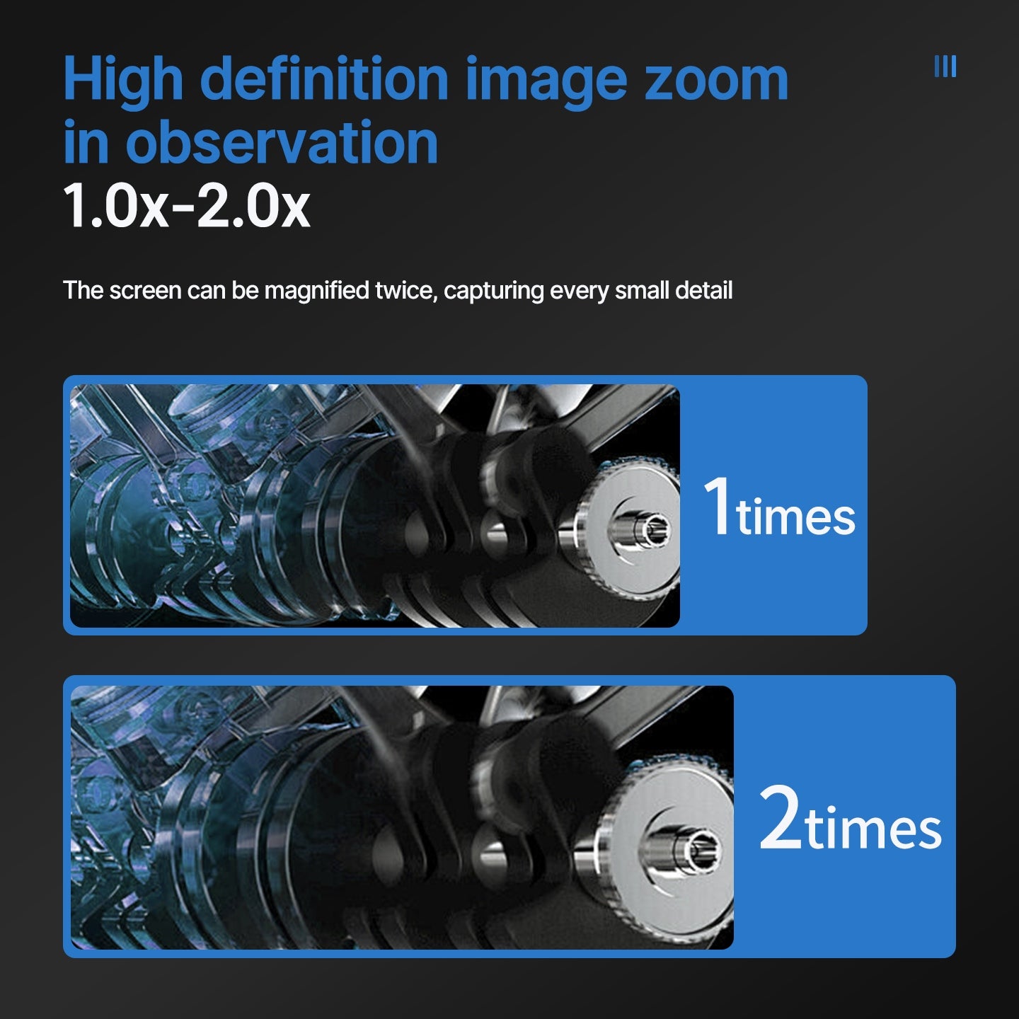 A168 leweishi Single lens industrial endoscope 8mm 03