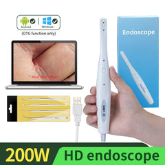 Factory a usb interface HD 1080p otoscope  camera with Wifi function intraoral camera  IP67 waterproof