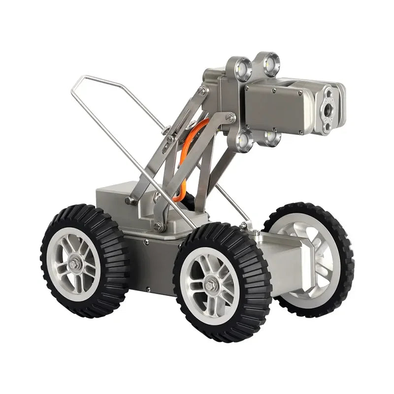 Underwater  CCTV Sewer Pipe Inspection Crawler Robot PTZ Camera for 200mm to 3500mm