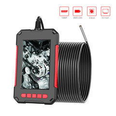 Industrial Endoscope Camera 4.3" IPS Screen 3.9mm Single Dual Lens Pipe Car Inspection Borescope Endoscope Inspection Camera