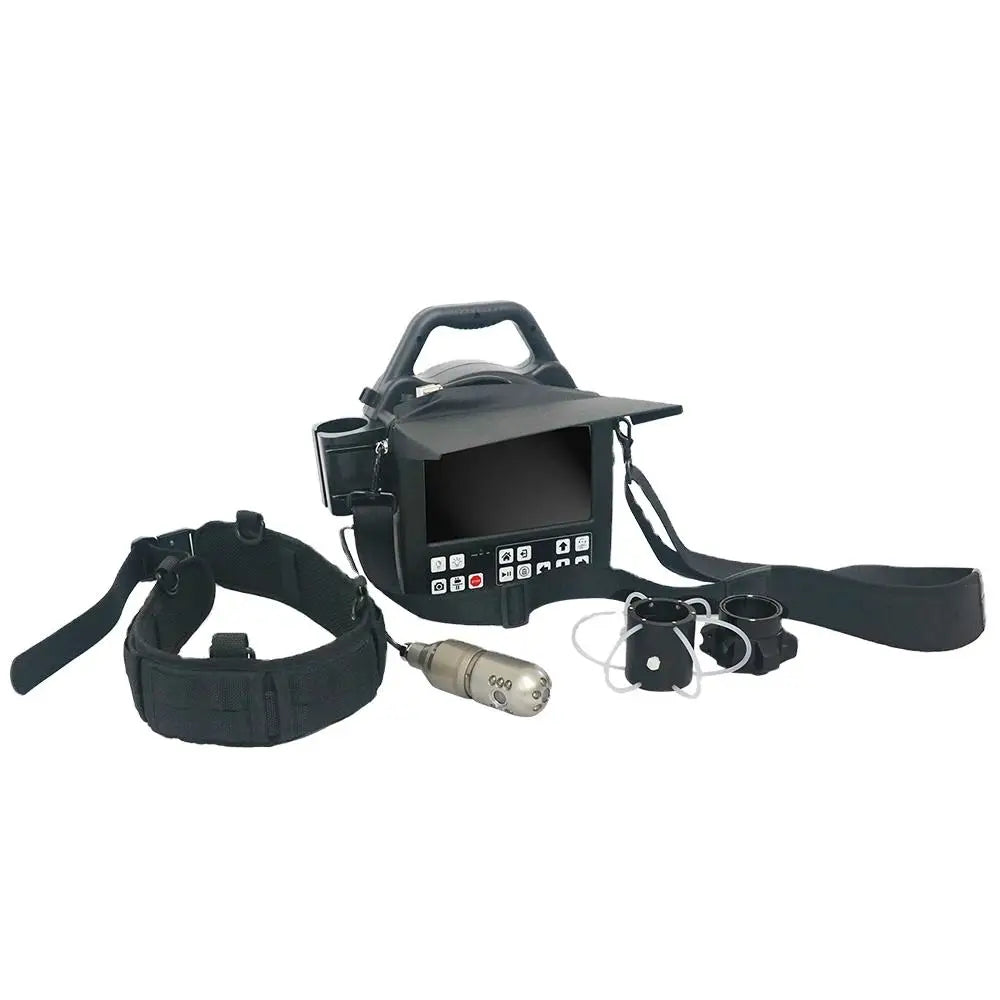 60m to 150m 1080p Sewerage Pipe Inspection Camera 50mm Pan-Tilt Rotating Waterproof Endoscope Cameras 10 Inch AHD Screen