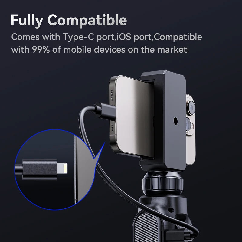 1080P Industrial Endoscope Camera 360 Degree Rotating Borescope for Automotive Pipeline Inspection