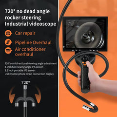 Car Maintenance Endoscope 3 Meters 8 Inches, 360 -Degree Rotation 1080P Car Engine Carbon Accumulation Nd Sewer Inspection