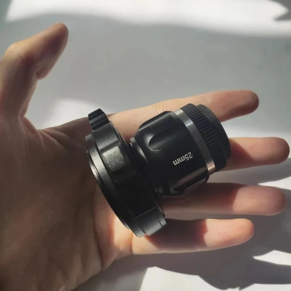 2K F15-30mm F25mm F22mm F35 14mm C-Mount HD 1080P Adjustable Fixed Focus Endoscope Optical Bayonet Interface Buckle Adapter Lens