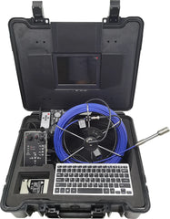 50m Waterproof Portable Drain Camera Sewer Inspection 50mm Sewer Pipe Inspection Camera 10inch Screen Pipeline Inspection Camera