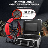 20M-50M 9inch23mm HD Camera IP68 Waterproof Industrial Endoscope 7mm Pipe and Cable 9 Inch Drain Sewer Pipe Inspection Camera