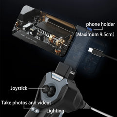 Industrial Videoscope 360 Degrees Articulating Borescope 4.0mm/6.0mm Industrial Videoscope 720p 8LEDs Multi-function a 1M