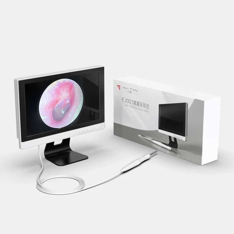 1280p Display Ear Cleaner Otoscope Endoscope Camera 3.9mm 10.1 Inch Hd Screen Digital Camera Otoscope for Ear Monitor Earpick