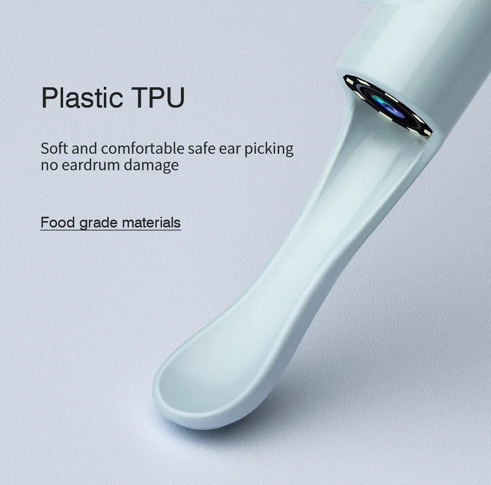 Electric 6 Leds Smart Visual Ear Cleaner Camera Spiral Ear Wax Remover with WiFi 3.9mm for Kids hd Otoscope