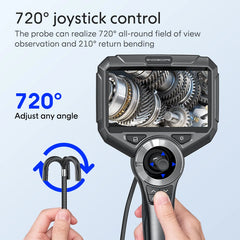 Factory 5inch Large Screen IP67 Waterproof  6mm1m Professional Industrial Endoscope Tool Industrial Video Endoscope
