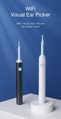 Electric 6 Leds Smart Visual Ear Cleaner Camera Spiral Ear Wax Remover with WiFi 3.9mm for Kids hd Otoscope