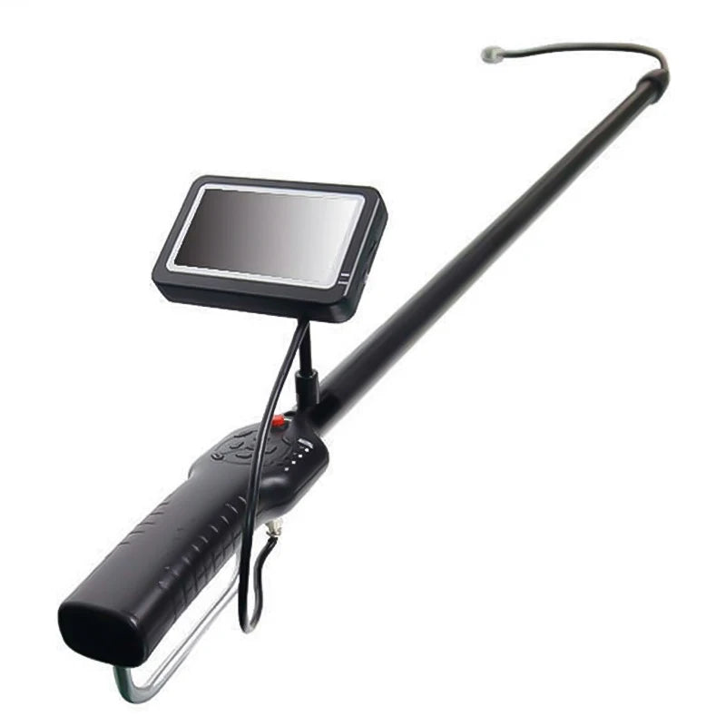 23MM Diameter Snake Tube 3.5m Long Telescopic Pole 1080P with 4.3 Inch DVR Digital Camera  Articulating Borescope Life Detector