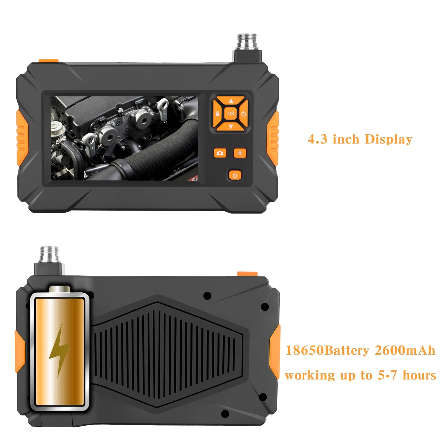 Factory 3.9mm/8mm 1 Meter Car Auto Repair Digital Borescope Camera 5.5mm IP67 Waterproof Pipe Automotive Endoscope Camera