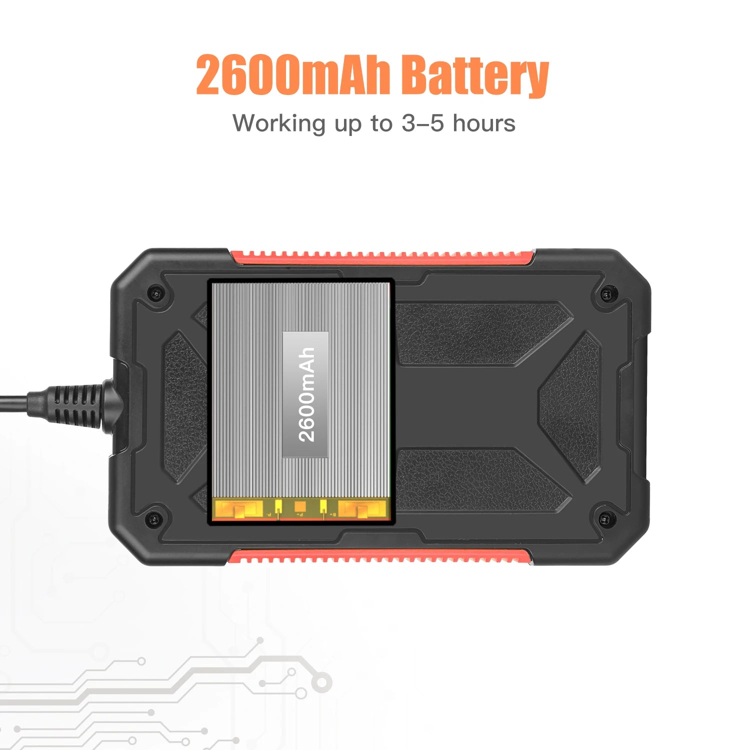 Car Inspection Industrial Endoscope Camera 4.3" IPS Screen 8.8mm Single Lens Car Inspection Borescope IP68 Waterproof