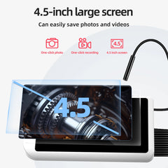 3.3mm Inspection Borescope Camera HD Quality Video Endoscope Flexible Usb Borescope  4.5inch Monitor Industrial Camera