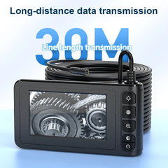 Industrial Endoscope Camera 4.3" IPS Screen HD1080P Single Dual Lens Pipe Car Inspection Borescope IP68 Waterproof LEDs 2600mAh