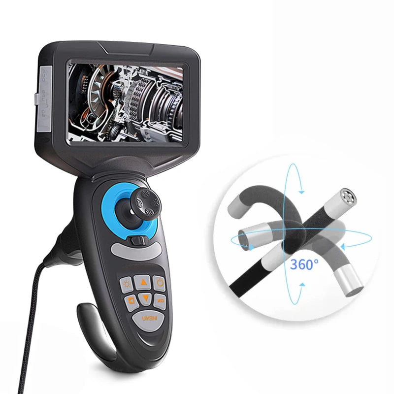 4.5 Inch Monitor 1m Cable 4mm Inspection Camera System Equipment Endoscope With 8 Led industrial borescope