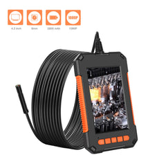 Car Inspection Industrial Endoscope Camera 4.3" IPS Screen 8.8mm Single Lens Car Inspection Borescope IP68 Waterproof