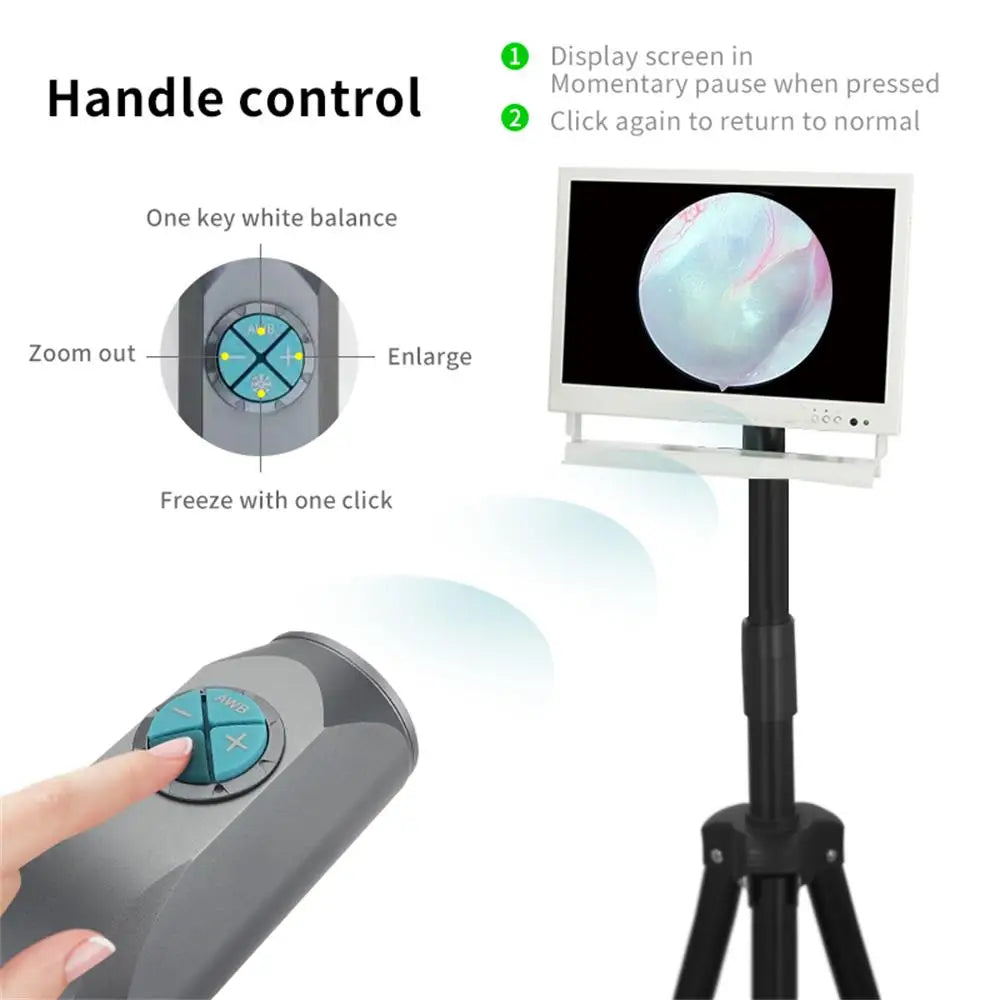 JIUTAN  Ear Endoscope Camera Endoscopy Rigid Portable 1080p Endoscopic 0 30 70 Degree Flexible Nasal Nose Medical ENT Endoscope